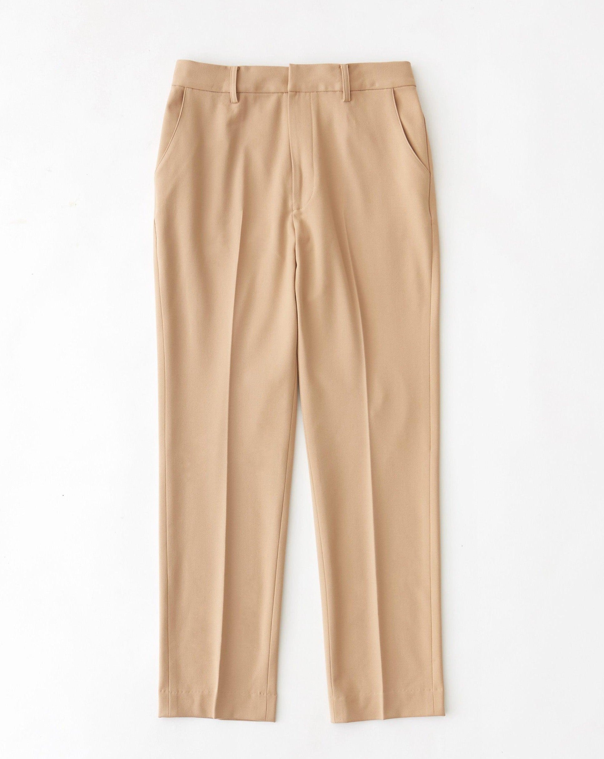 裏起毛センタープレスフルレングスパンツ