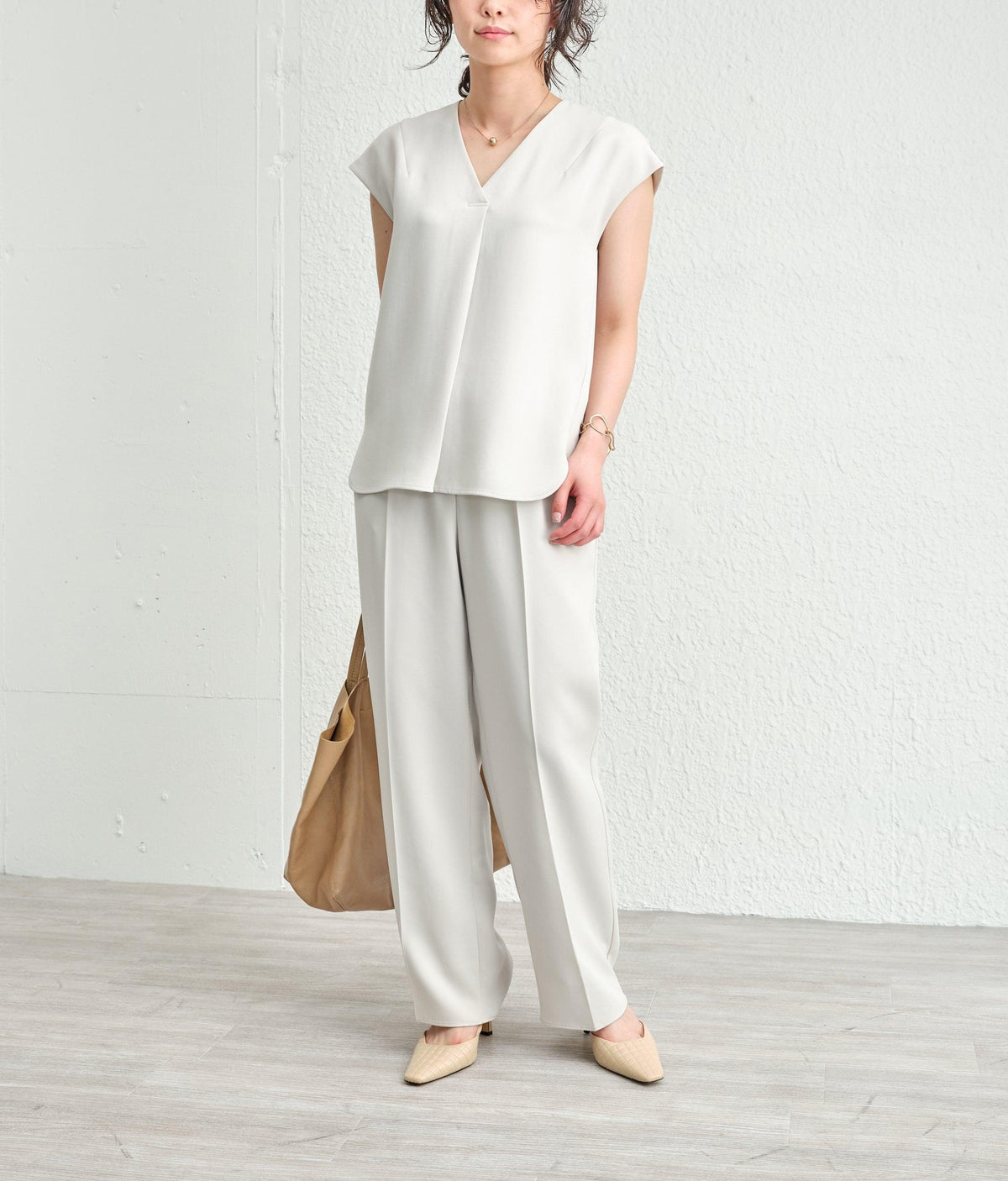 モデル:162cm 着用サイズ:M